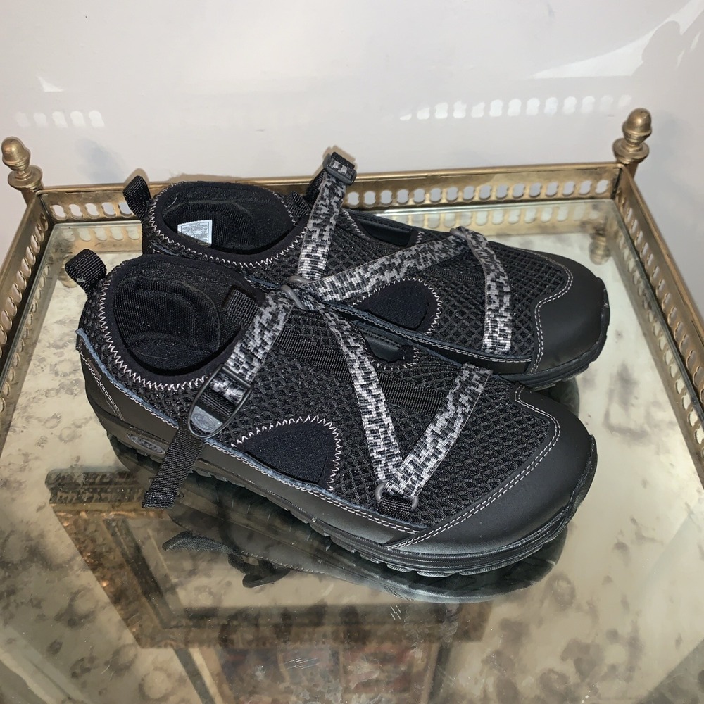 Chaco Shoes Youth 6 Black Unisex Odyssey Kids Sandal, Black Big‎ Kid
